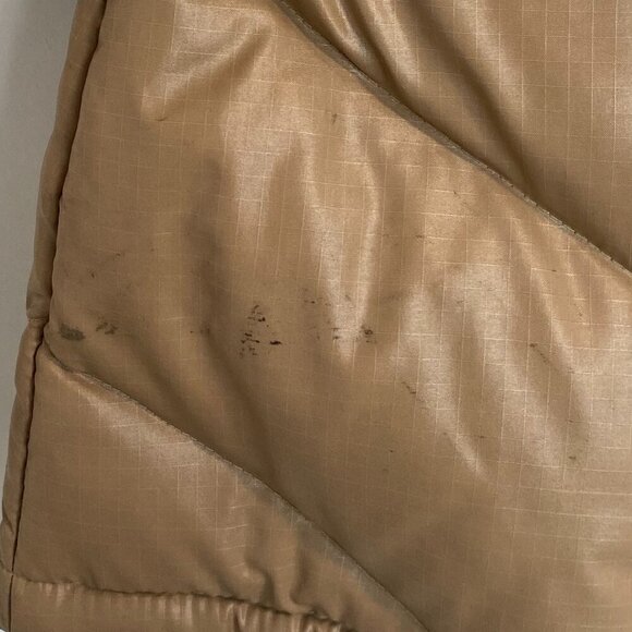 Tan‎ Puffer Long Down Jacket Insulated Coat Women's Plus SIze 18 - Picture 8 of 9